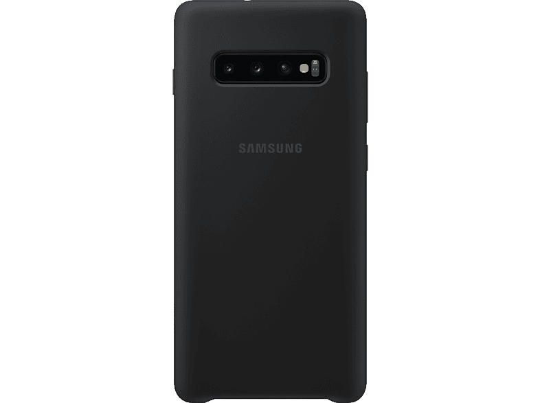 SAMSUNG Cover Silicone Galaxy S10 Plus Zwart (EF-PG975TBEGWW)