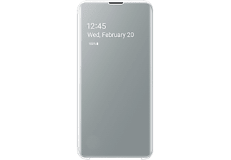 SAMSUNG Flip cover Clear View Galaxy S10e Blanc (EF-ZG970CWEGWW)
