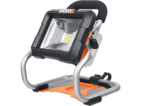 WORX GARDEN WX026.9 - Faretto da lavoro (Arancione/Nero)