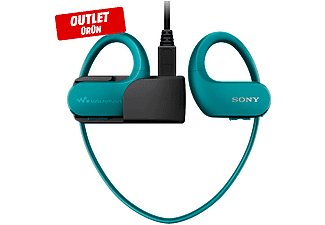 SONY NWWS413L.CEW 4 GB  Kulaküstü Kablosuz Kulaklık MP3 & MP4 Çalar Mavi Outlet 1160979