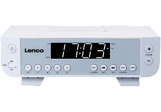 LENCO KCR-11 - Radio da cucina (FM, Bianco)
