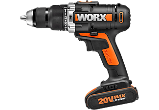 WORX GARDEN WX372.6 - Akku-Schlagbohrschrauber (Schwarz/Orange)