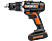 WORX GARDEN WX372.6 - Akku-Schlagbohrschrauber (Schwarz/Orange)