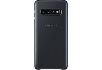 SAMSUNG Clear View Cover, Bookcover, Samsung, Galaxy S10, Schwarz