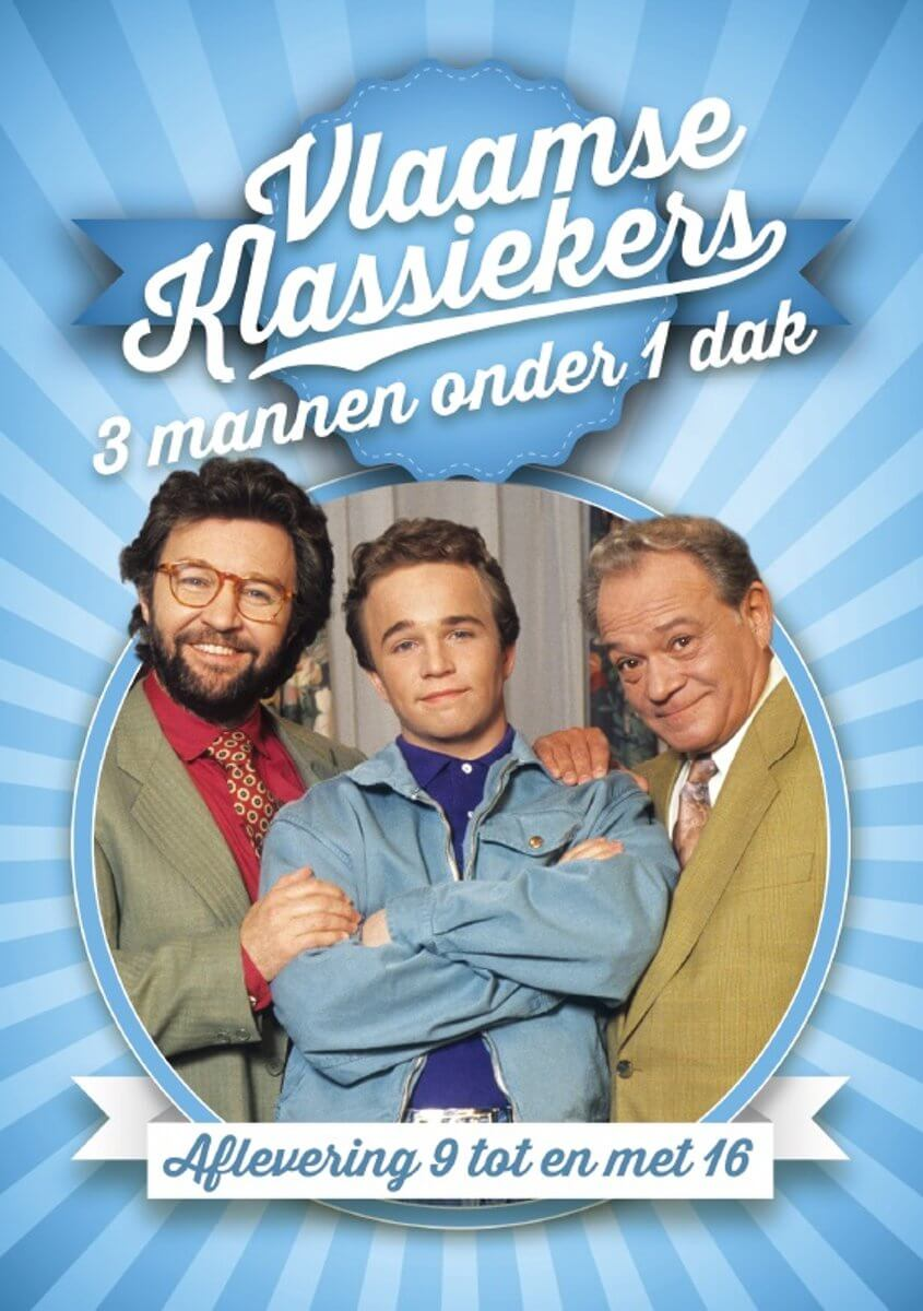 Vlaamse Klassiekers: 3 Mannen Onder 1 Dak Ep. 9-16 - DVD