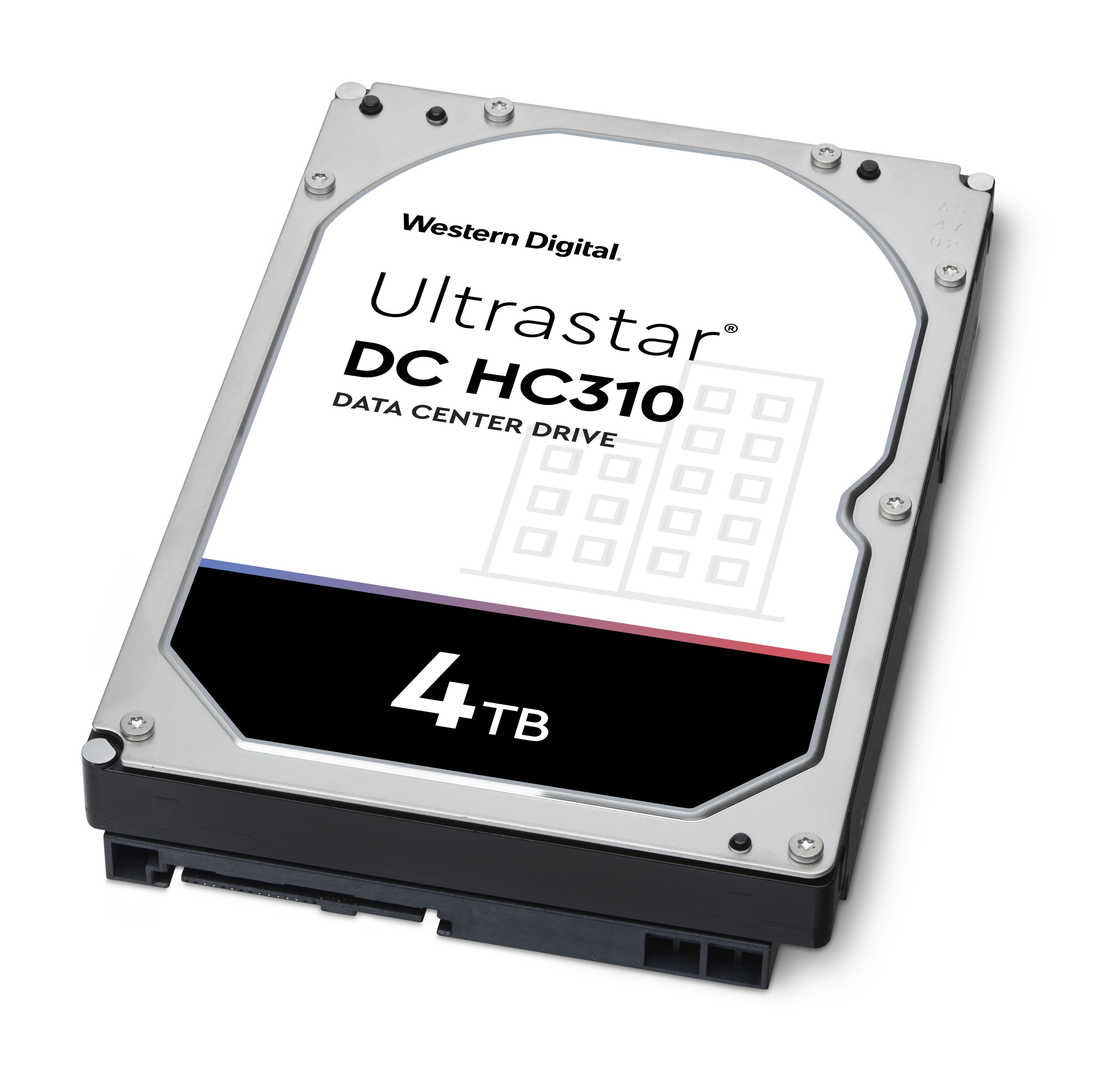 WD Ultrastar HC310 Festplatte, 4 TB HDD SATA, 3,5 Zoll, intern