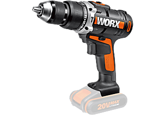 WORX GARDEN WX372.9 senza batteria o caricabatterie - Trapano avvitatore a batteria (Nero/Arancione)