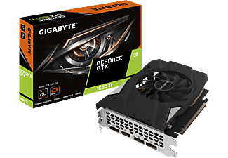 GIGABYTE GeForce® GTX 1660 Ti Mini ITX OC 6GB (GV-N166TIXOC-6GD) (NVIDIA, Grafikkarte)