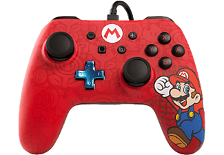 AK TRONIC Switch Controller PowerA Wired Controller Mario