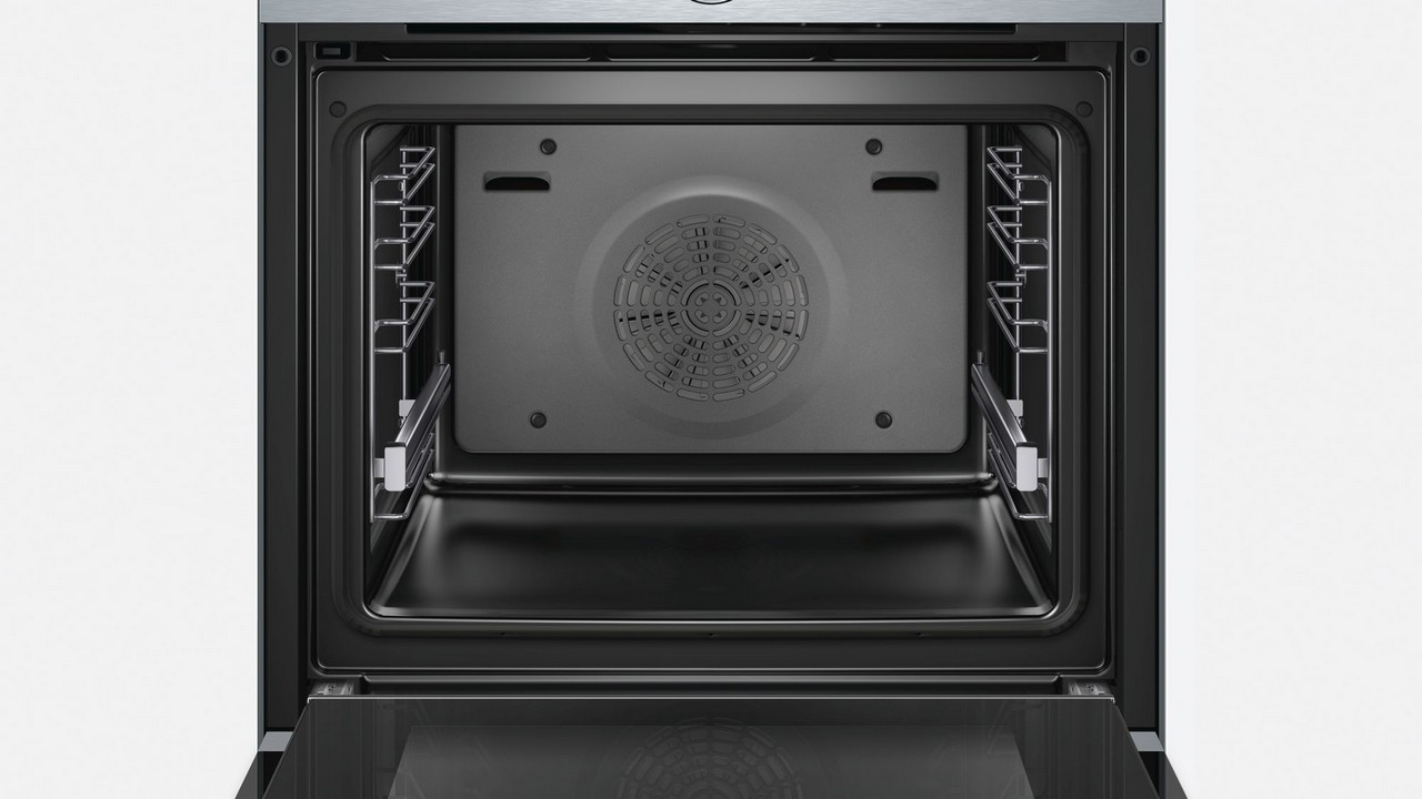 Horno - Bosch SERIE 8 HBG635NS1, Multifunción, 10 recetas Gourmet, EcoSilence, A+