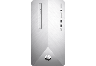 HP Pavilion 595-p0554nz - Ordinateur de bureau,  , 512 GB SSD, 8 GB RAM, Argent/noir