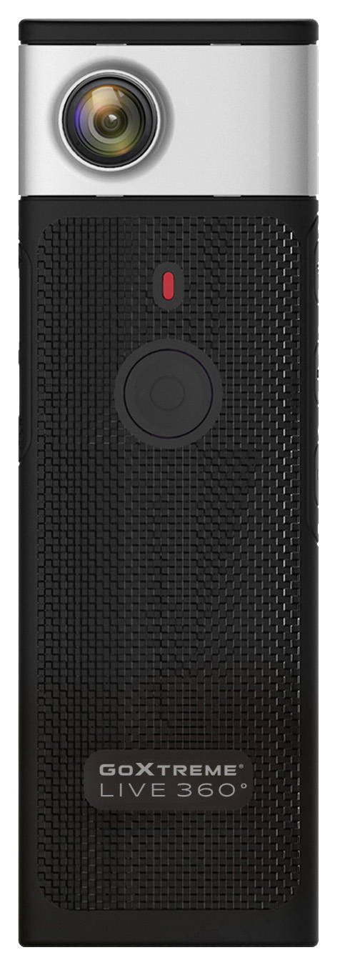 GOXTREME Live 360, 360° Kamera, Schwarz/Silber