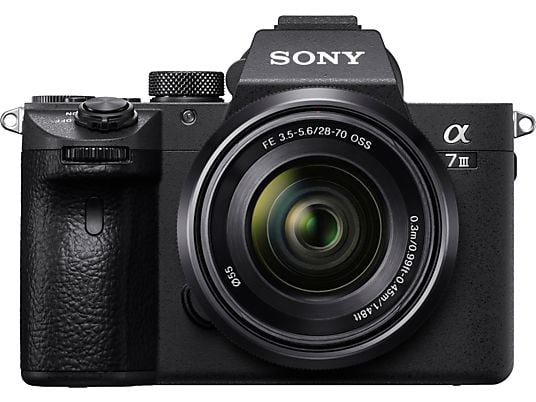 SONY Alpha 7 III ILCE7M3 + FE 28-70 mm F3.5-5.6 - Systemkamera Schwarz