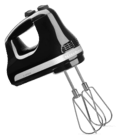 KITCHEN AID Handrührer mit 5 Geschwindigkeitsstufen Schwarz 5KHM 5110 EOB