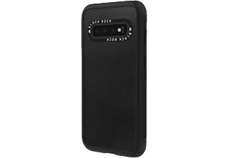 BLACK ROCK Robust Real Leather - Handyhülle (Passend für Modell: Samsung Galaxy S10+)