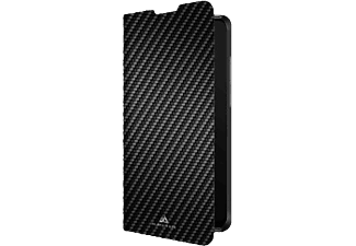 BLACK ROCK Booklet Flex Carbon - Schutzhülle (Passend für Modell: Huawei P Smart 2019)