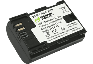 WASABI POWER BTR-LPE6-JWP-001 - Akku (Schwarz)