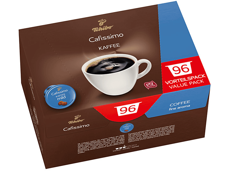 TCHIBO CAFISSIMO TCHIBO CAFISSIMO Kaffee Mild Kaffeekapseln 96 Stück ...