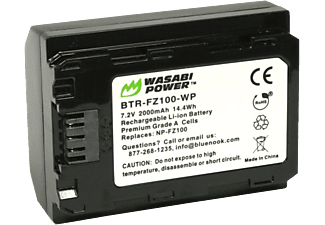 WASABI POWER BTR-FZ100-WP-02 - Batteria ricaricabile (Nero)