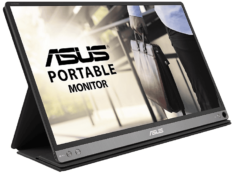 Asus Mb16ac Monitor usbc 15.6 led ips fullhd reacondicionado zenscreen hd antiparpadeo filtro luz azul gris oscuro 156´´ 15.6“ portatil 90lm0381b01170 de 1920x1080 conectividad low blue light 220cdm² 16 156