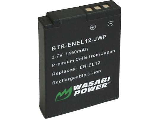 WASABI POWER BTR-ENEL12-JWP-022 - Akku (Schwarz)