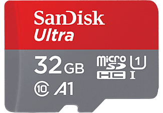SANDISK Ultra MicroSDHC 32 GB 98 MB/s UHS-I + SD-adapter