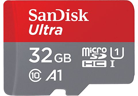 SANDISK Ultra MicroSDHC 32 GB 98 MB/s UHS-I + SD-adapter