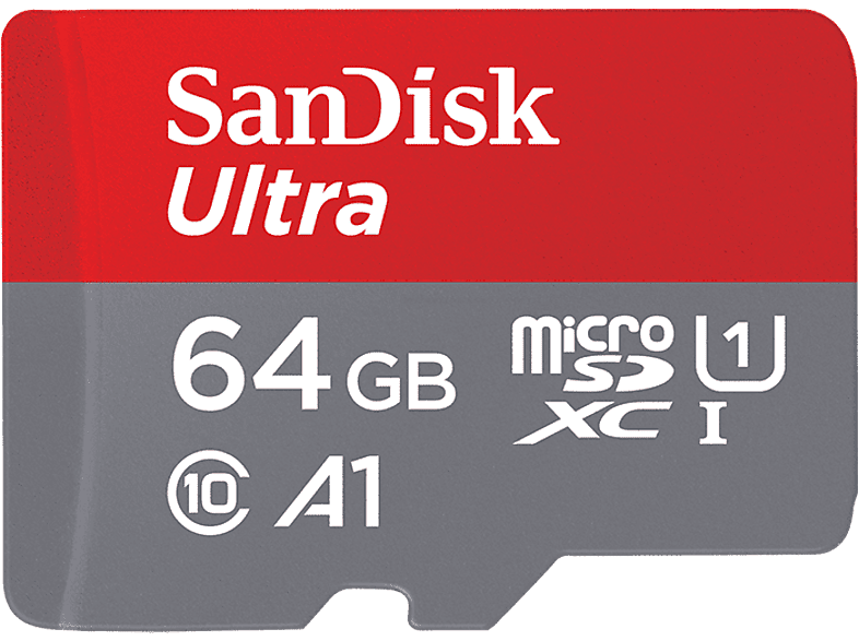 advocaat Wiskundig grind SANDISK Ultra MicroSDXC 64 GB 100 MB/s UHS-I + SD-adapter kopen? |  MediaMarkt
