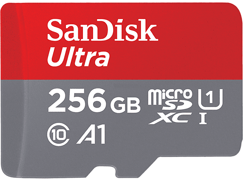 Sandisk Ultra Microsdxc 256 Gb 100 Mb/s Uhs-i + Sd-adapter