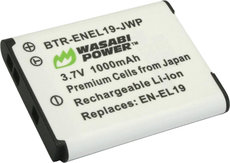 WASABI POWER BTR-ENEL19-JWP - Batteria ricaricabile (Bianco)