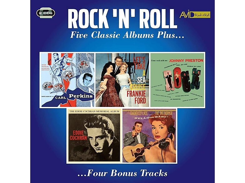 Roll: VARIOUS \'N\' - Albums (CD) Plus... Five Rock Tracks - Classic Bonus ...Four