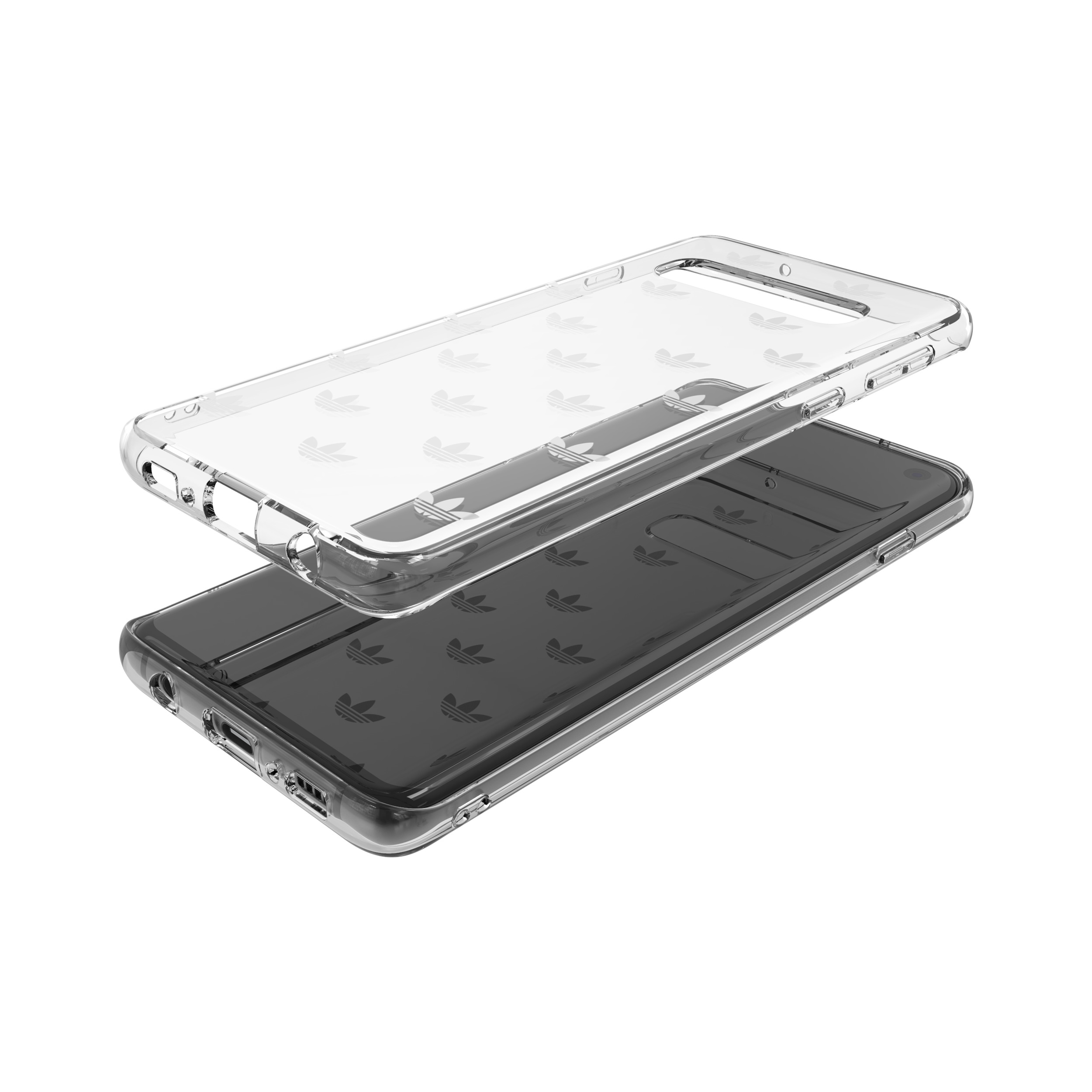 ADIDAS ORIGINALS Snap, Backcover, Samsung, Galaxy S10, Silber