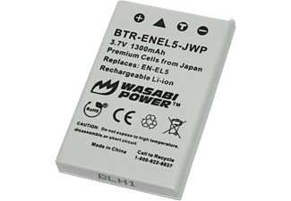 WASABI POWER BTR‐ENEL5‐JWP‐005 - Batteria ricaricabile (Bianco)