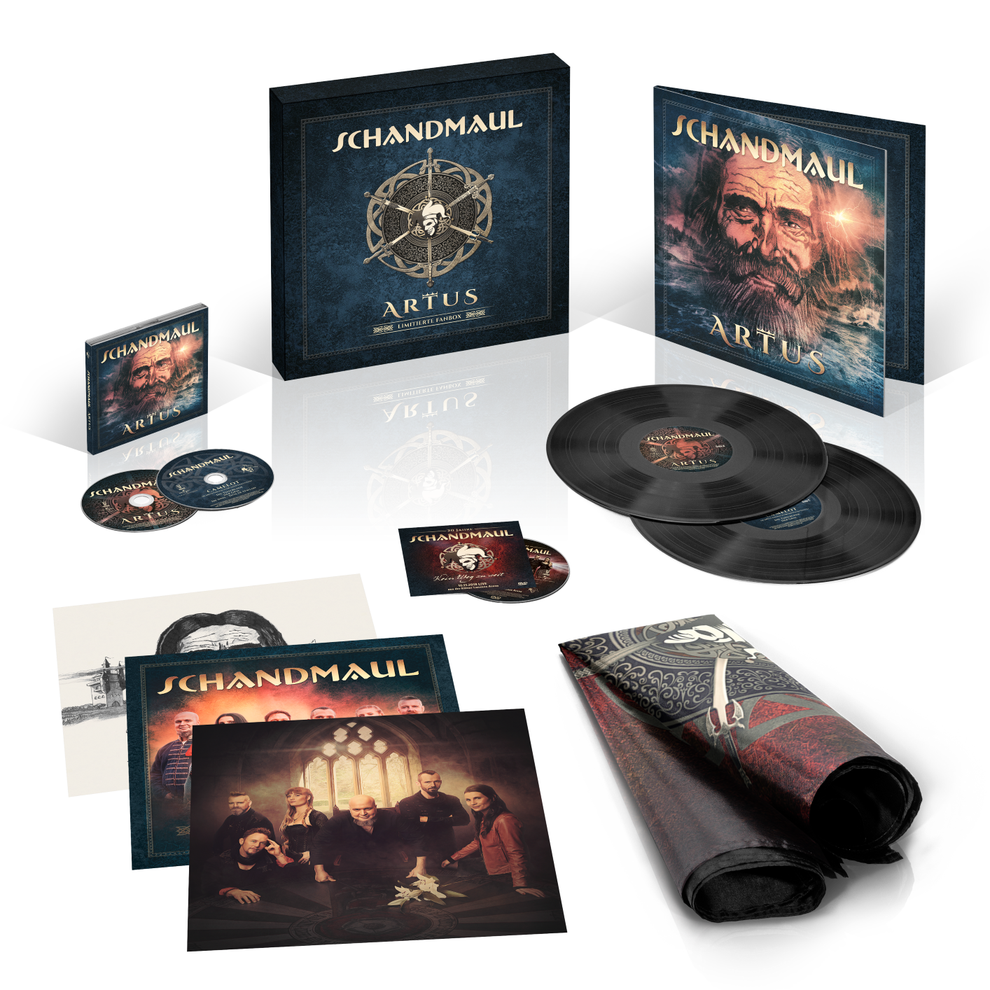 Schandmaul - Artus (Ltd. Fanbox)  - (CD + DVD Video)