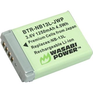 WASABI POWER BTR-NB13L-JWP-001 - Batteria ricaricabile (Verde)