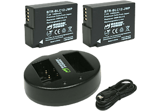 WASABI POWER KIT‐BB‐BLC12 - Batteria ricaricabile (Nero)