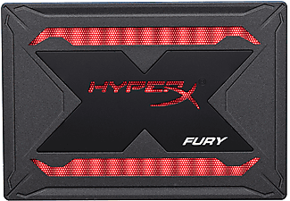 HYPERX FURY RGB - Festplatte (SSD, 480 GB, Schwarz)