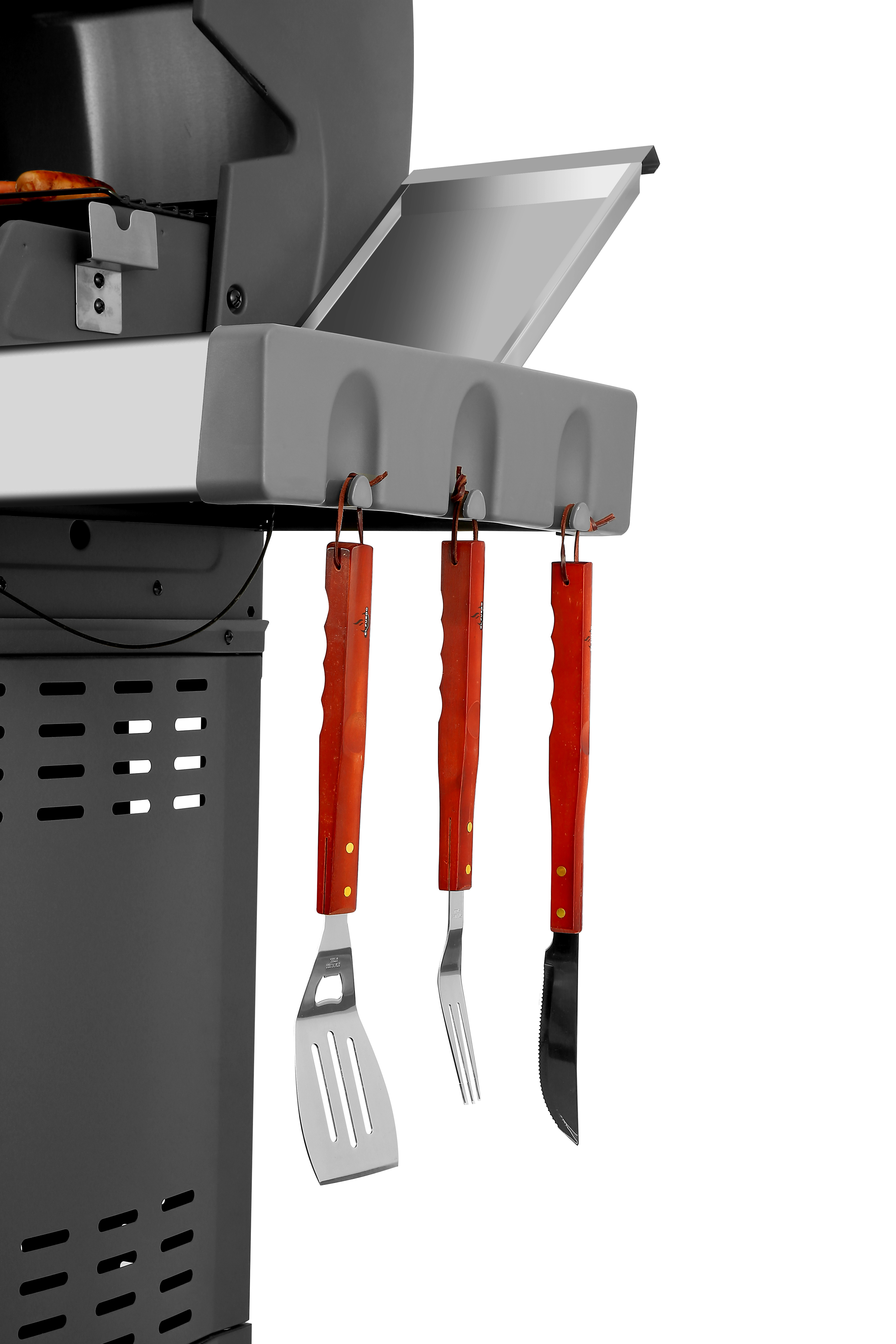 EL FUEGO AY 435 Concord Gasgrill, Silber/Grau (21000 Watt)