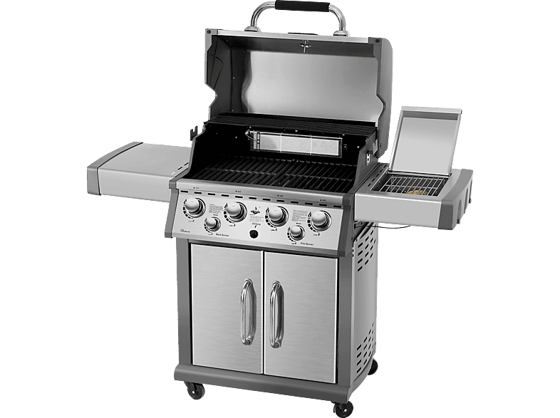 EL FUEGO AY 435 Concord Gasgrill, (21000 Watt) Silber/Grau