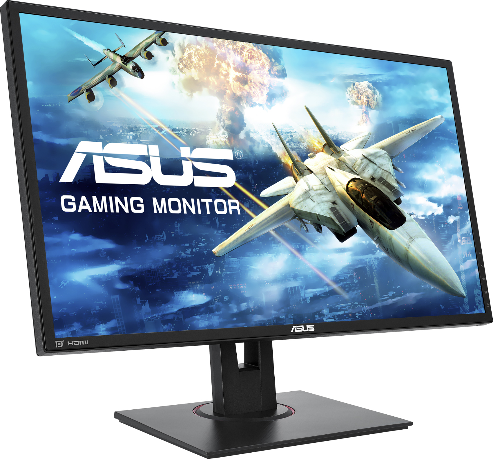 Monitor gaming - ASUS MG248QE, 24", TN, 1ms, 144Hz, Full HD, FreeSync™, antiparpadeo, Negro