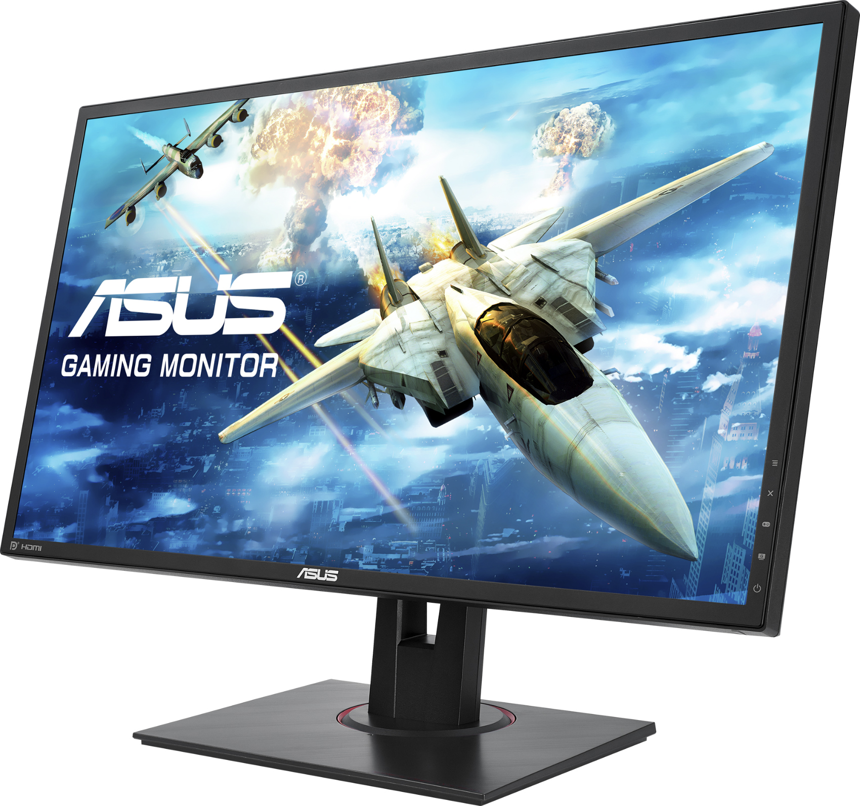 Monitor gaming - ASUS MG248QE, 24", TN, 1ms, 144Hz, Full HD, FreeSync™, antiparpadeo, Negro
