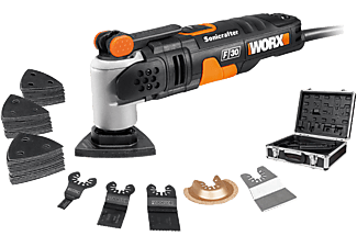 WORX GARDEN WX680.2 SoniCrafter - Set multifunzionale (Nero/Arancione)