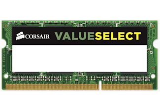 CORSAIR Arbeitsspeicher ValueSelect SO-DIMM 8GB, DDR3L-1600 (CMSO8GX3M1C1600C11)