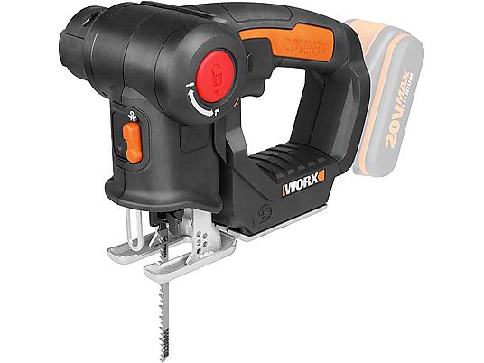 WORX GARDEN WX550.9 Axis senza batteria o caricabatterie - Sega multipla a batteria (Nero/Arancione)