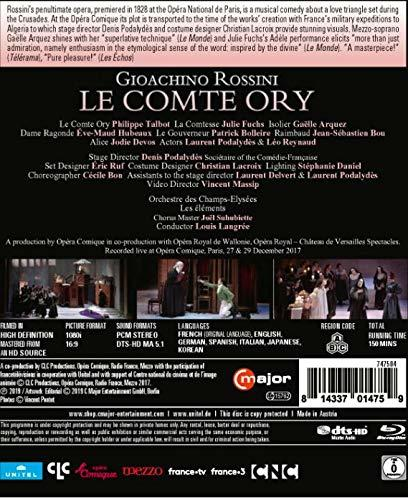 (Blu-ray) Ory Comte - Talbot/Fuchs/Arquez/Orchestre Champs-Élysées/+ des - Le