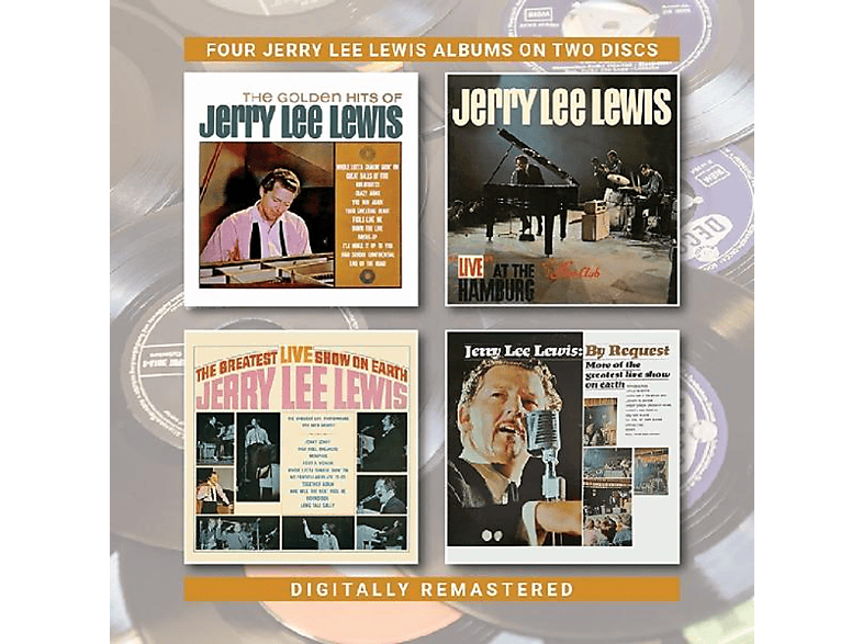 Jerry Lee Lewis - 4 Jerry Lee Lewis Albums - (CD)