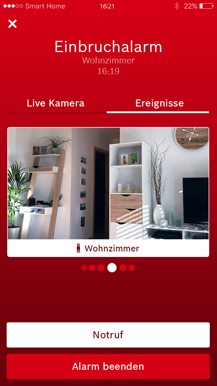 BOSCH Smart Home 360° Innenkamera, Innenkamera