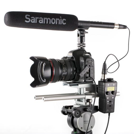 SARAMONIC Mikrofonlu Ses ve Gitar Adaptörü