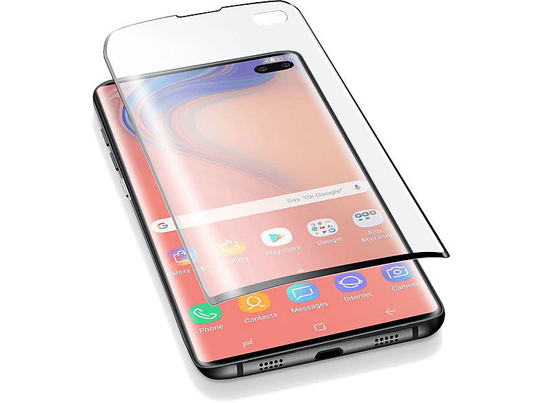CELLULARLINE Tempered glass OK Display Invisible Curved Galaxy S10 Plus (SPCURVEDGALS10PL)