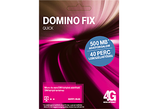 TELEKOM Domino FIX 40 perc/ 500MB SIM kártya